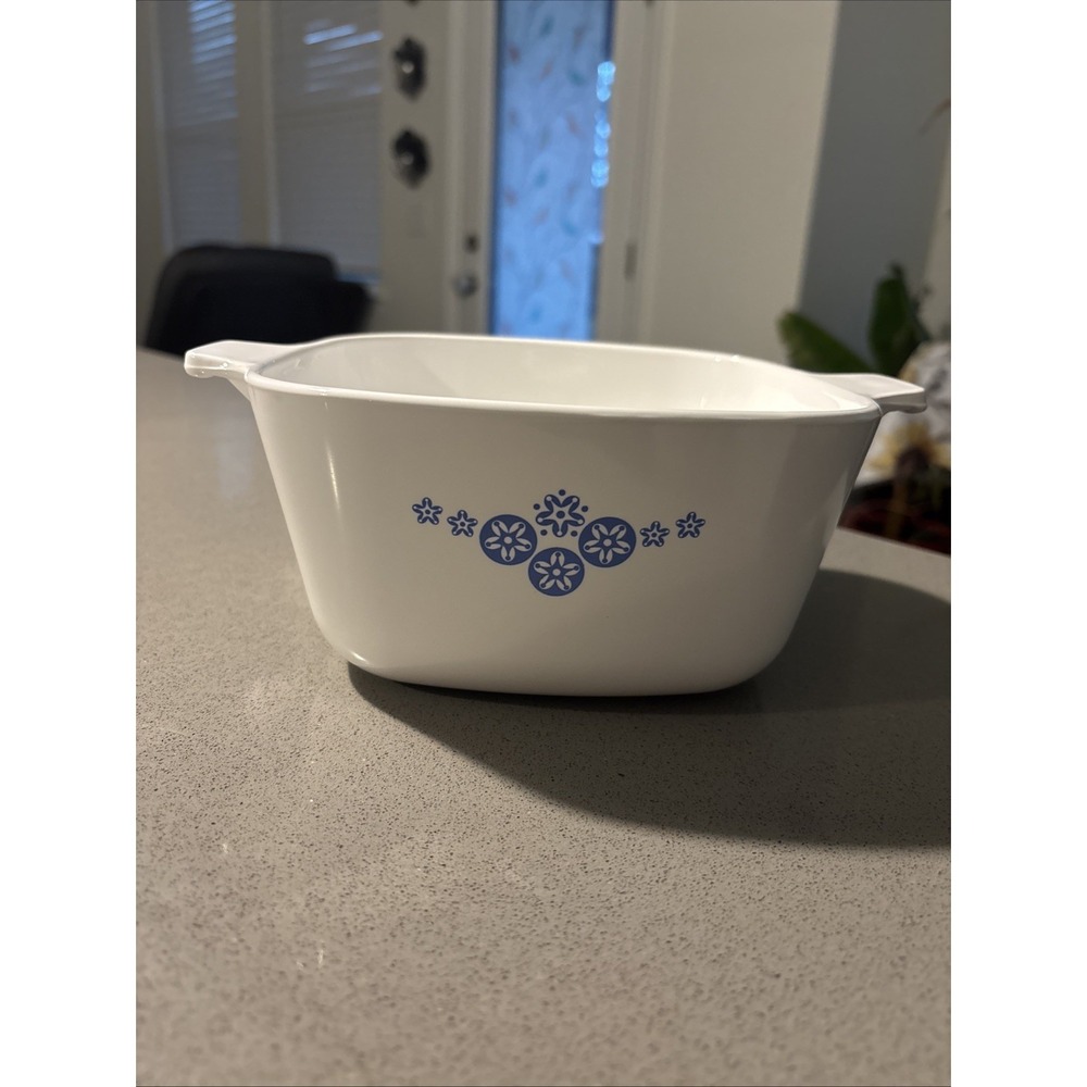 Corning‎ Ware Oil Star Pattern 1 3/4 QT P-1 3/4-B Casserole Dish NO LID - Picture 4 of 6
